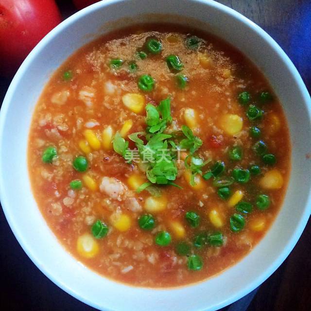 青豆虾仁燕麦粥,分分钟到嘴边,低脂鲜美,清淡爽口