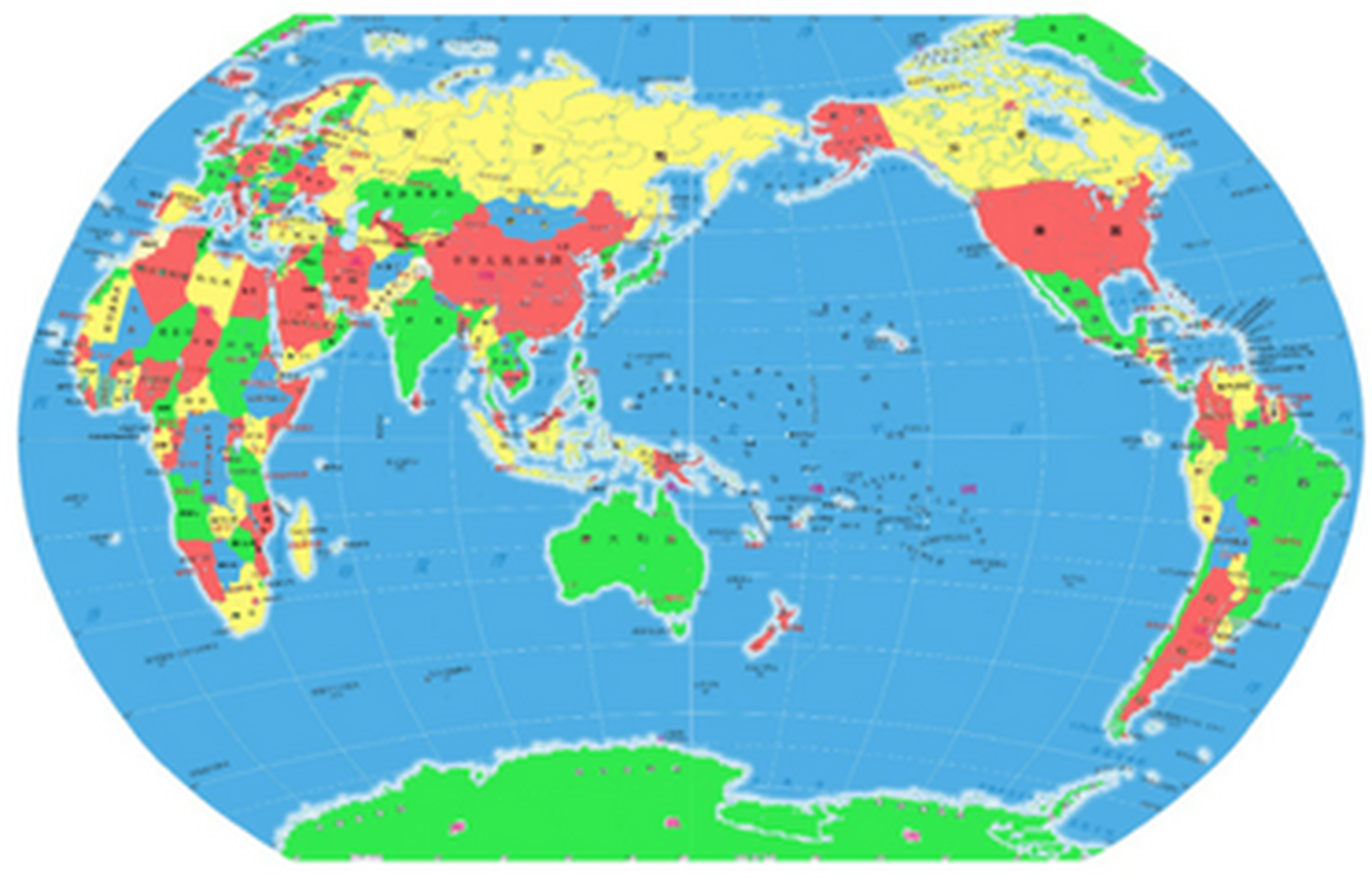 【地图上的数学难题——四色定理】人们将四色猜想的内容总结为:任何