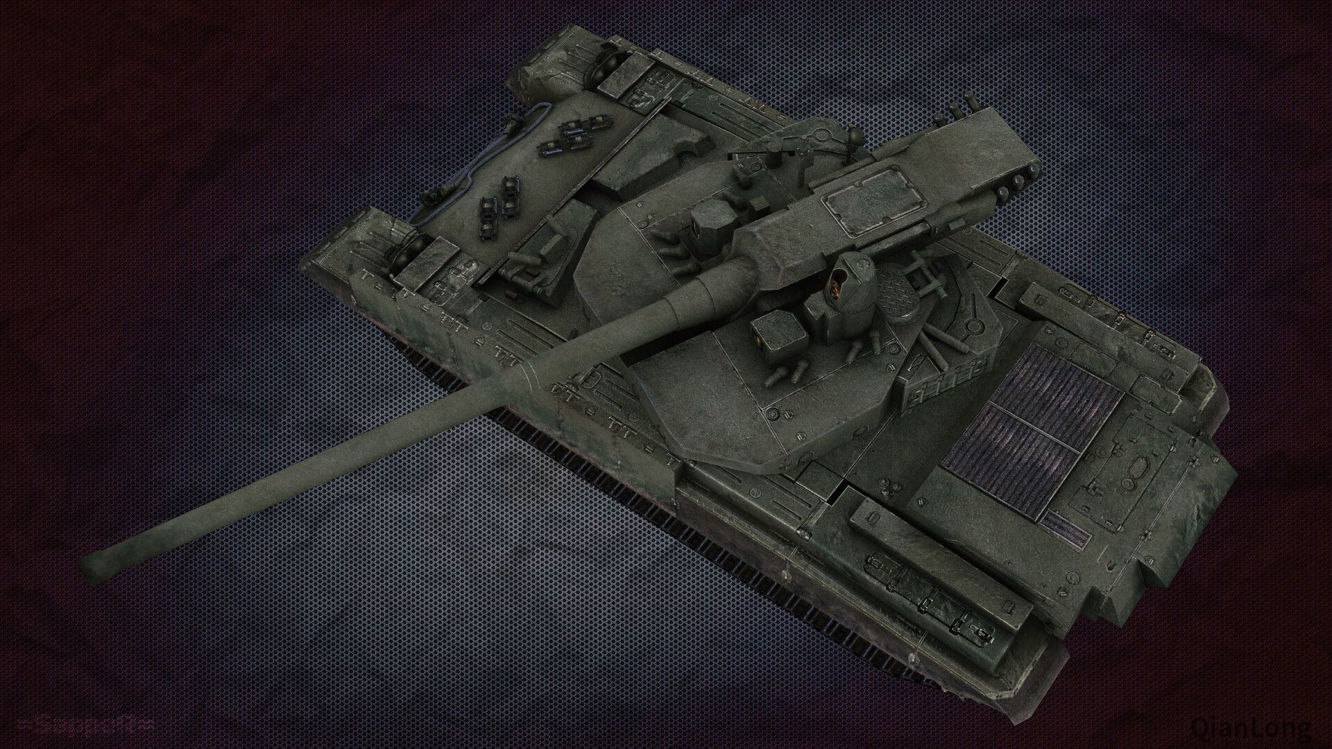 少见苏联490a工程原型车 在游戏中复活的经典坦克