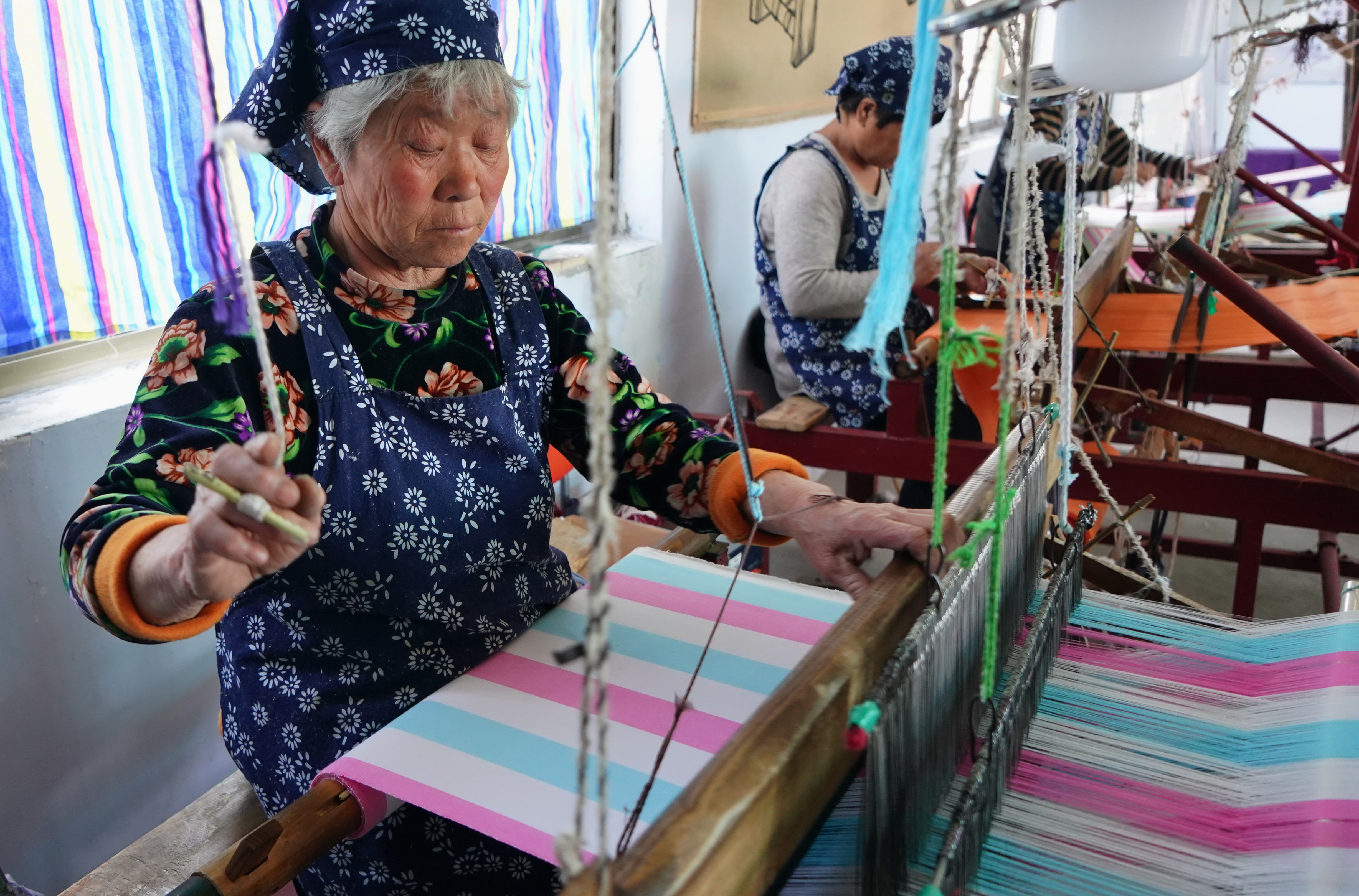 古纺车老织机"谱写"乡村振兴曲(3)