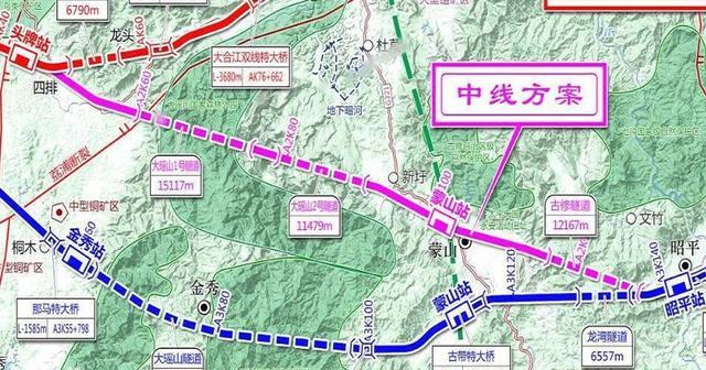 柳贺城际铁路拟设的一个站点——昭平站