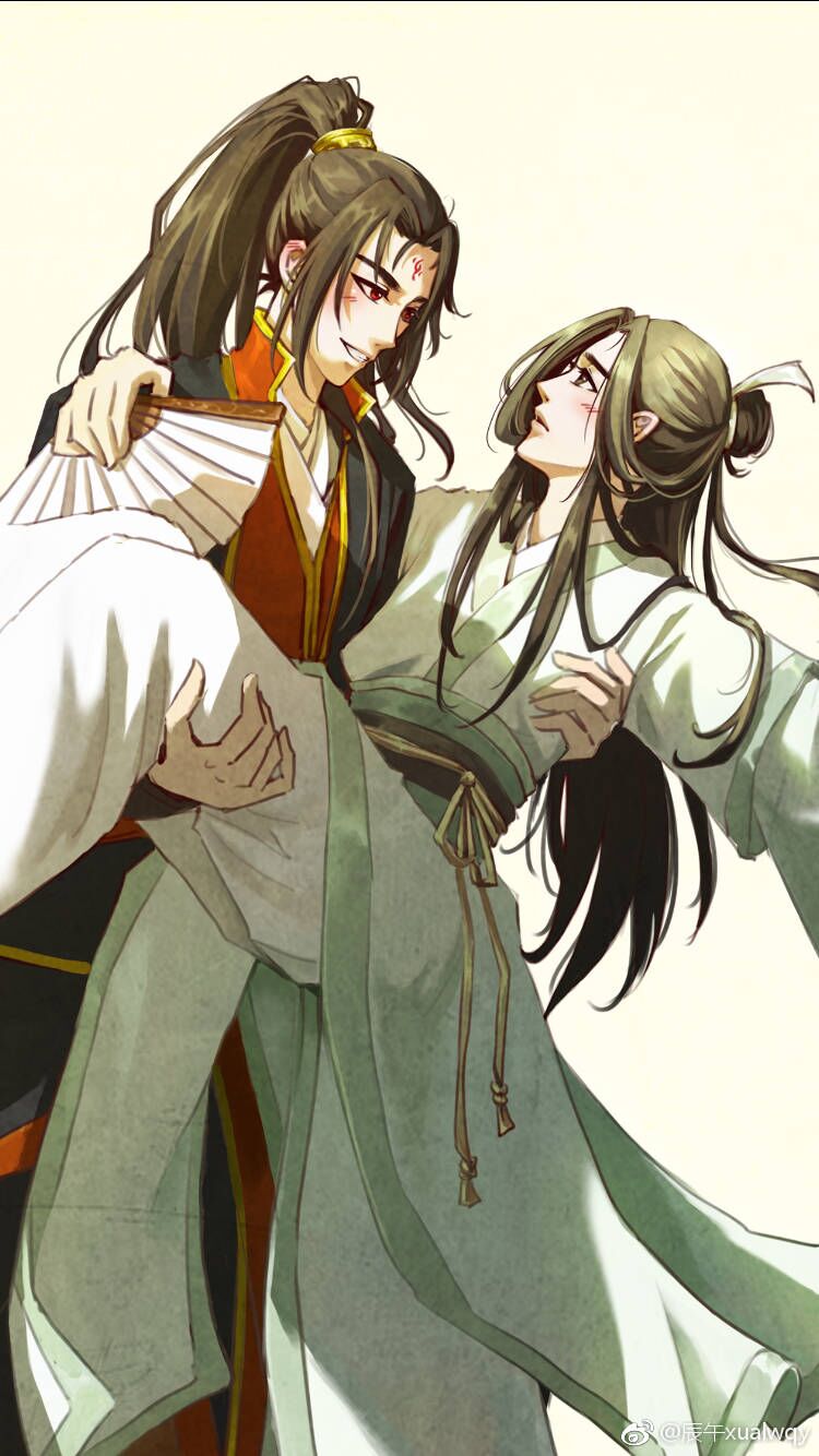 一组来自不同插画师绘制的插画作品,人物唯美各有千秋,忘羡你们看的