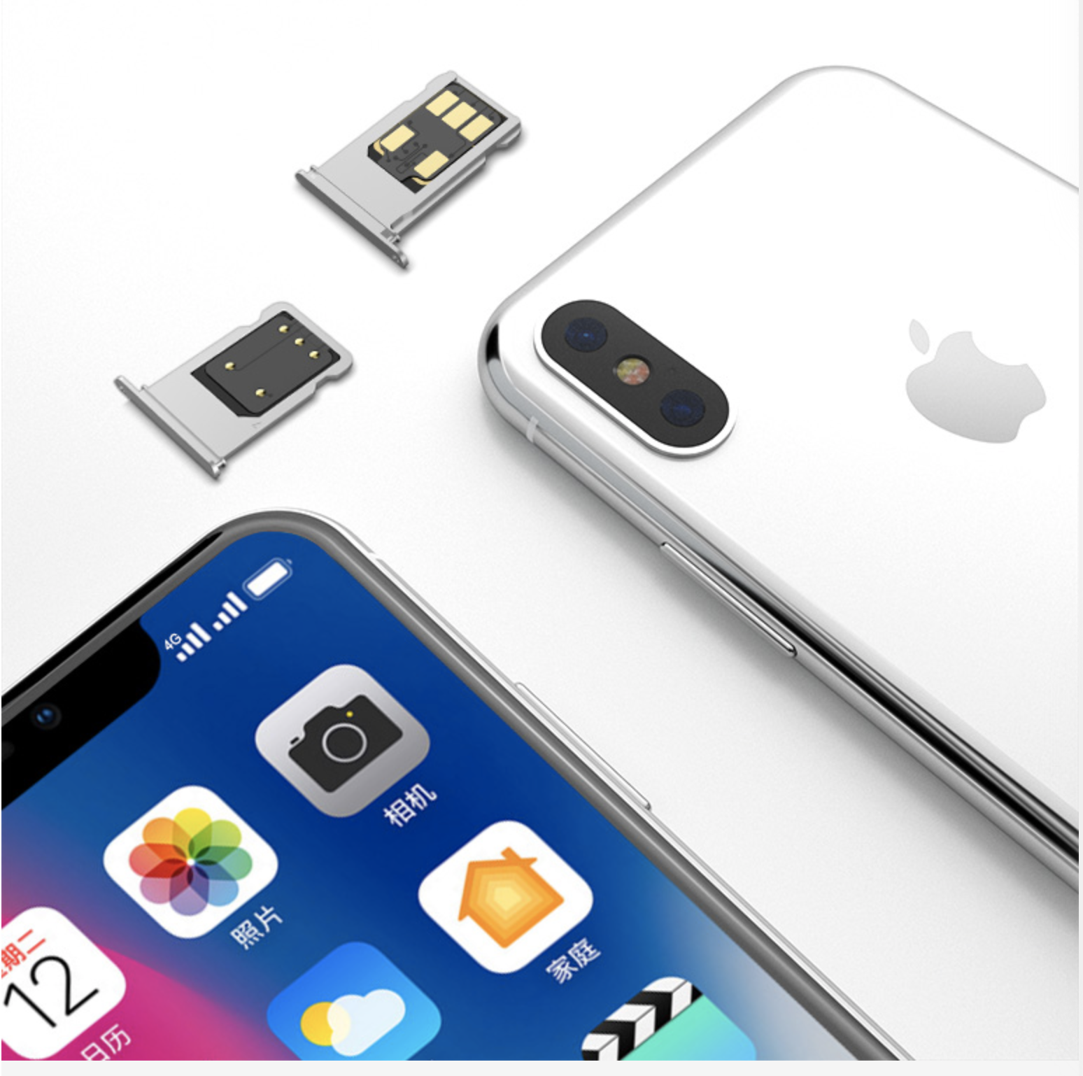 库克哭了:iphonex以下用户不用换机也支持双卡双待了!