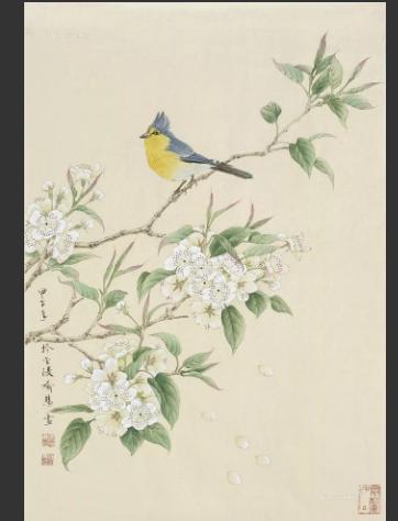 没法到武大赏樱花那咱们就去大师的画里转一圈