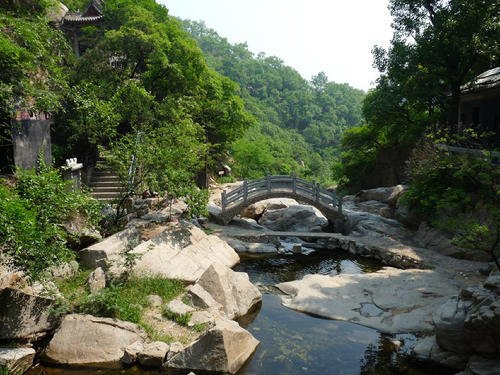 遇见美好##遇见好风景#淄博博山樵岭前风景区:樵岭前风景区,位于博山