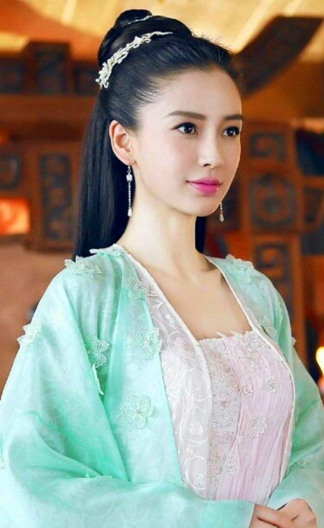 最美古装女明星系列第10名,angelababy杨颖