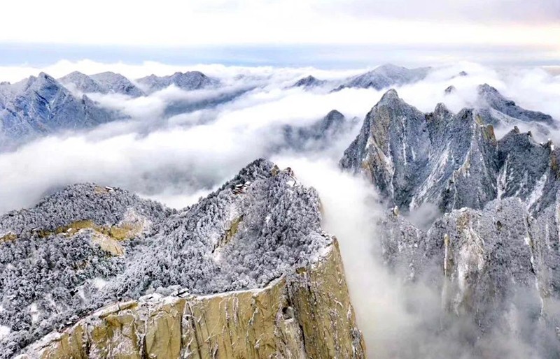 陕西这三处绝美雪景,可以承包你冬天的浪漫