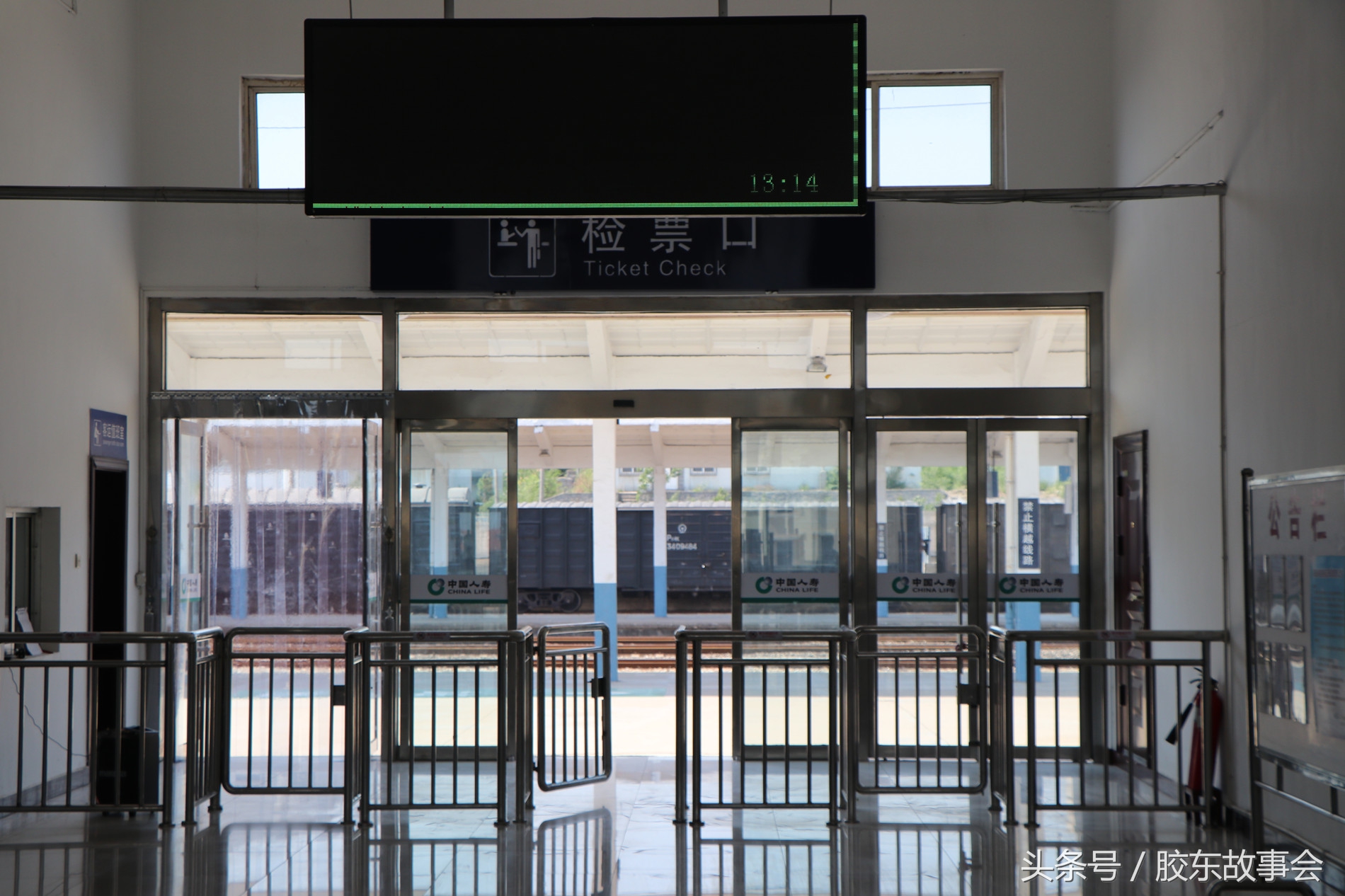 实拍:蓝烟铁路上的桃村老火车站,承载几代桃村人的记忆