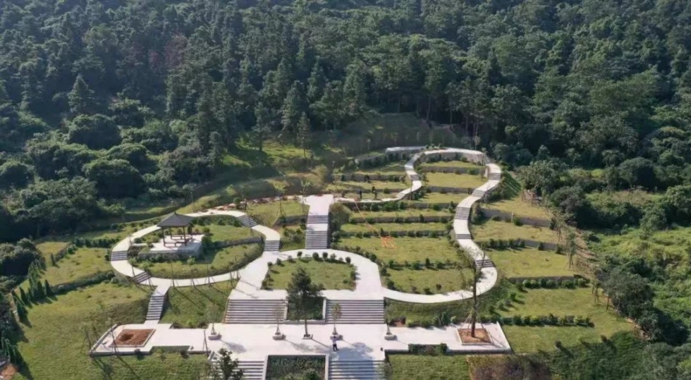 长乐罗联乡建立生命主题公园