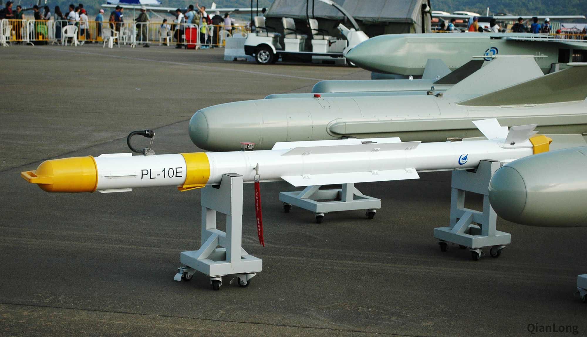 中国最先进的空空导弹"霹雳-10e"有多强?f35也难以