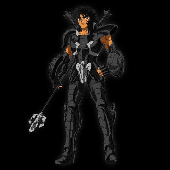 黄金圣斗士们穿上暗黑圣衣后,感觉更加显得霸气外露