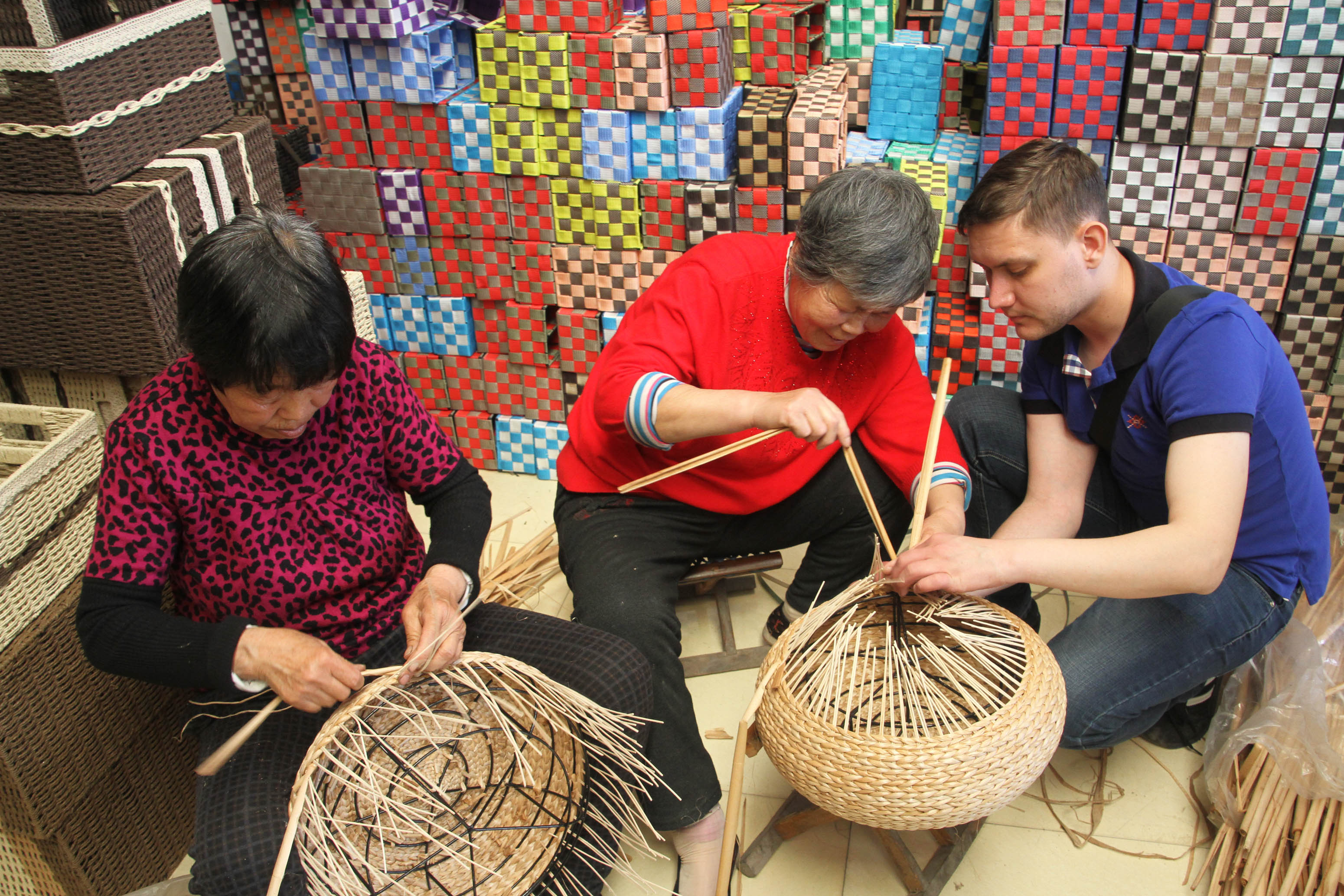 互联网 草柳编:山东湾头村探索乡村振兴之路