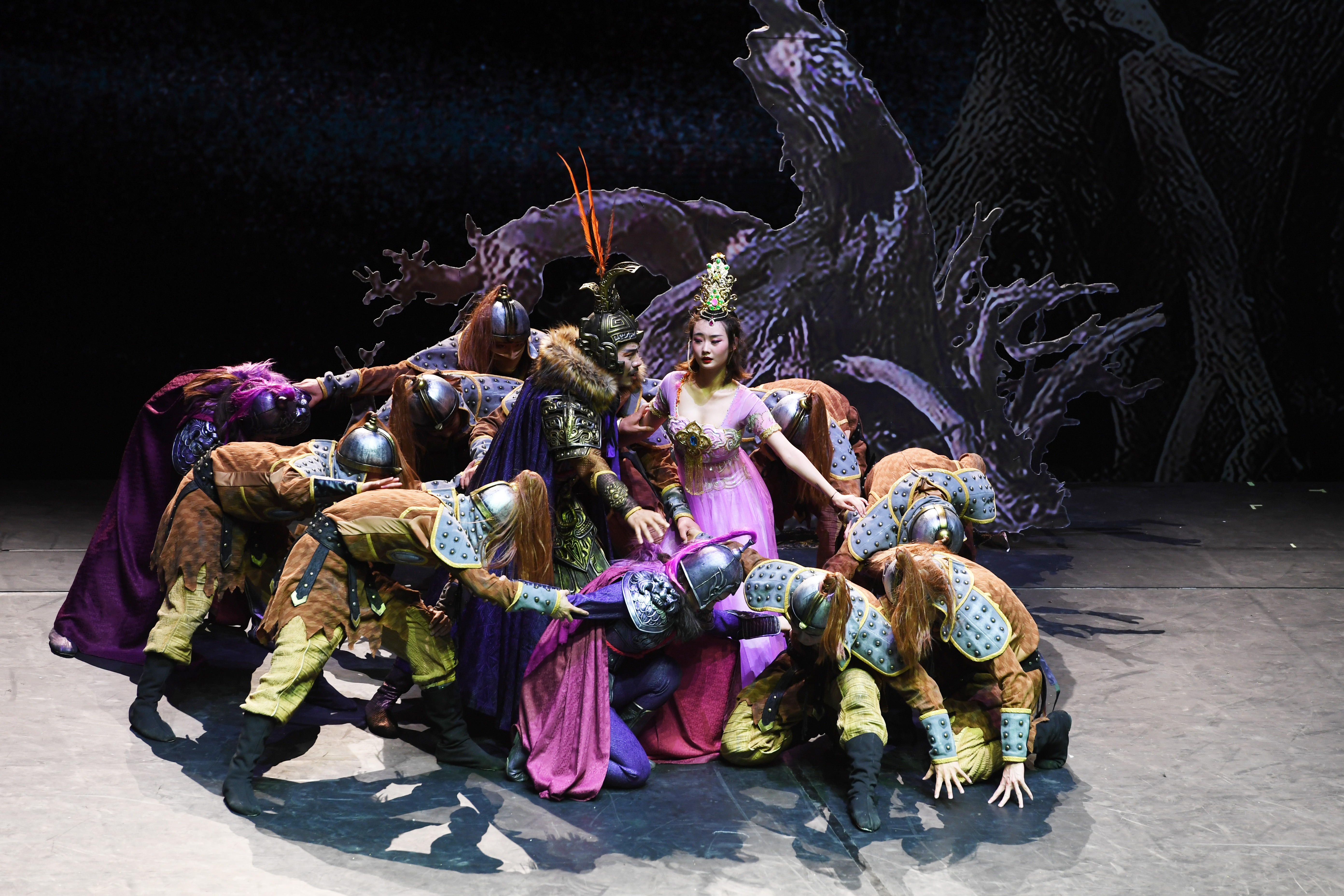 大型历史情景剧《回道张掖》首次公演(6)