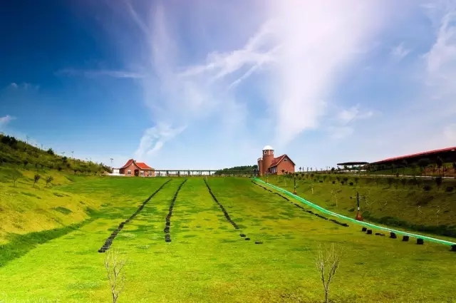 苏格兰牧场是一个以草地游戏为主的度假村