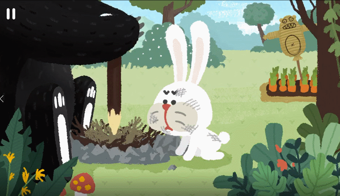 《节奏丛林》手游评测:超萌的兔子和傻熊,虐心的体验!