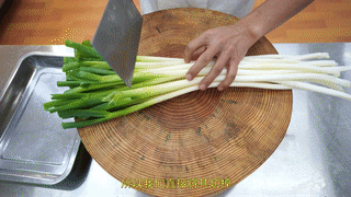 厨师长教你:"葱的几种切法"与应用,教科书式的操作
