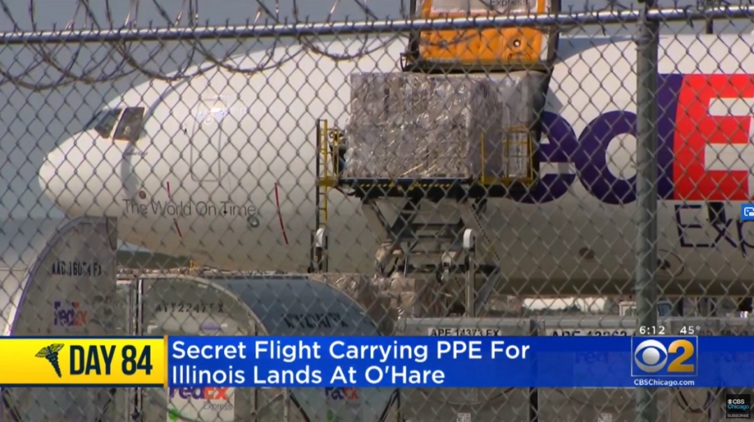 推荐■防特朗普截胡，美州长组织＂秘密航班＂从中国运口罩