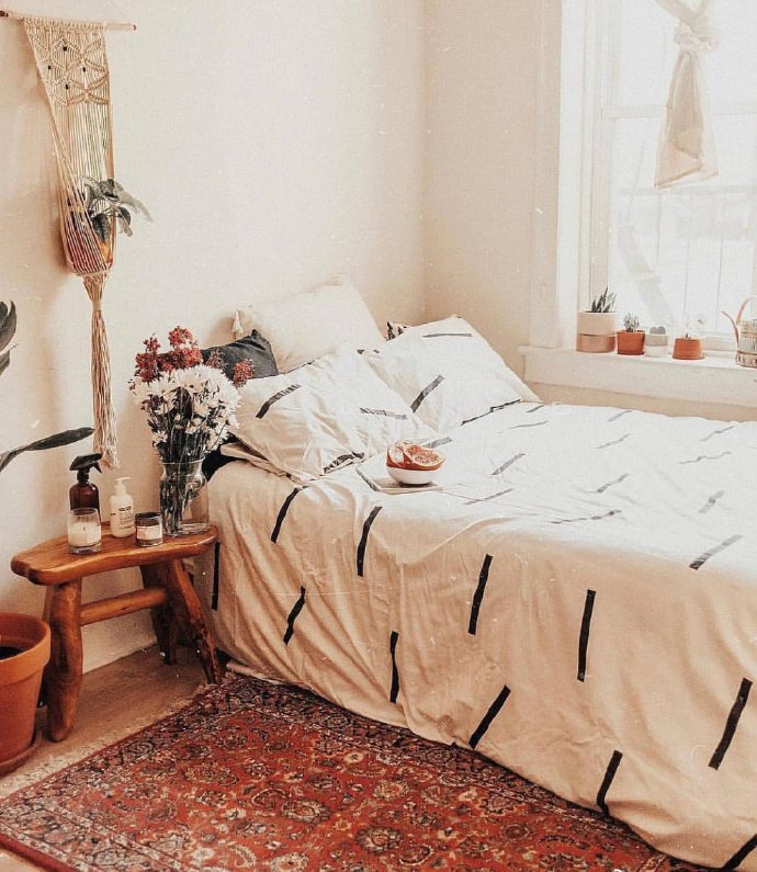 周一总会格外地想念家里的床,这样的床也太温馨了吧