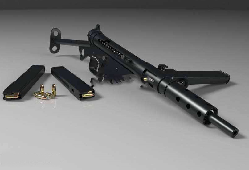 德国mp44冲锋枪:26美元