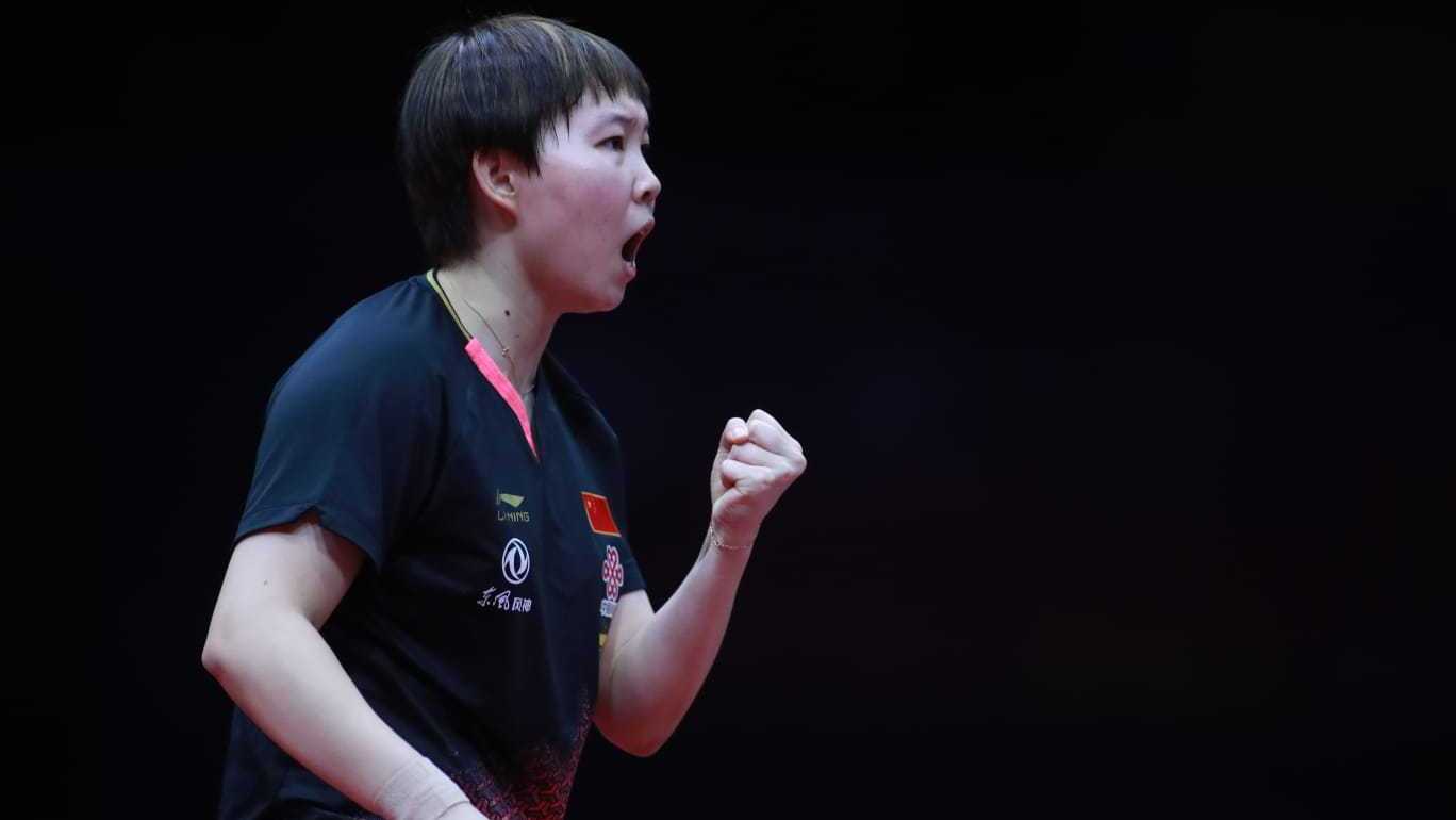 朱雨玲艰难战胜冯天薇,教练暂停存争议,朱雨玲能否卫冕成功?