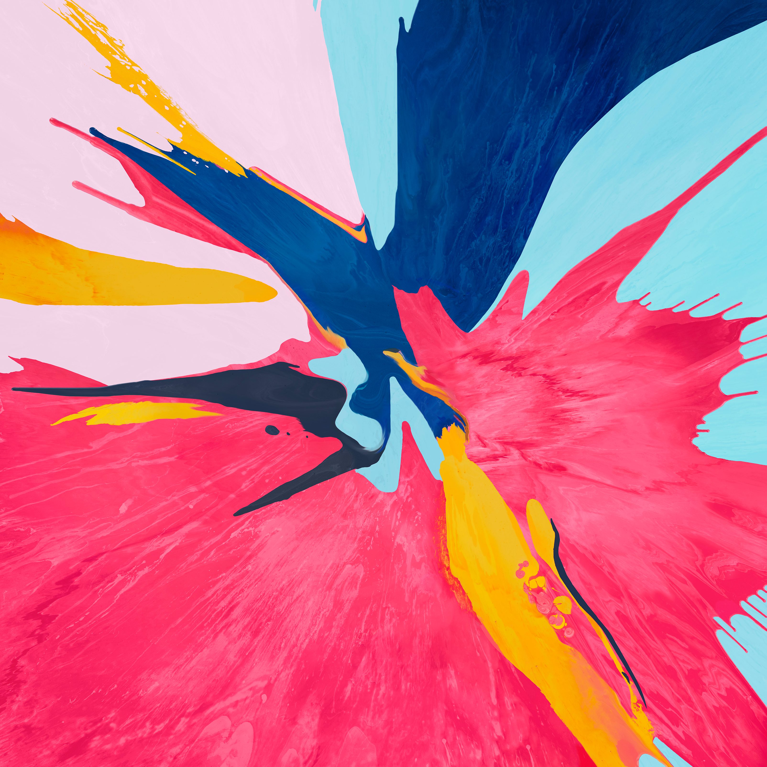 苹果发布新款iPad Pro,壁纸风格凸显色彩,比iP