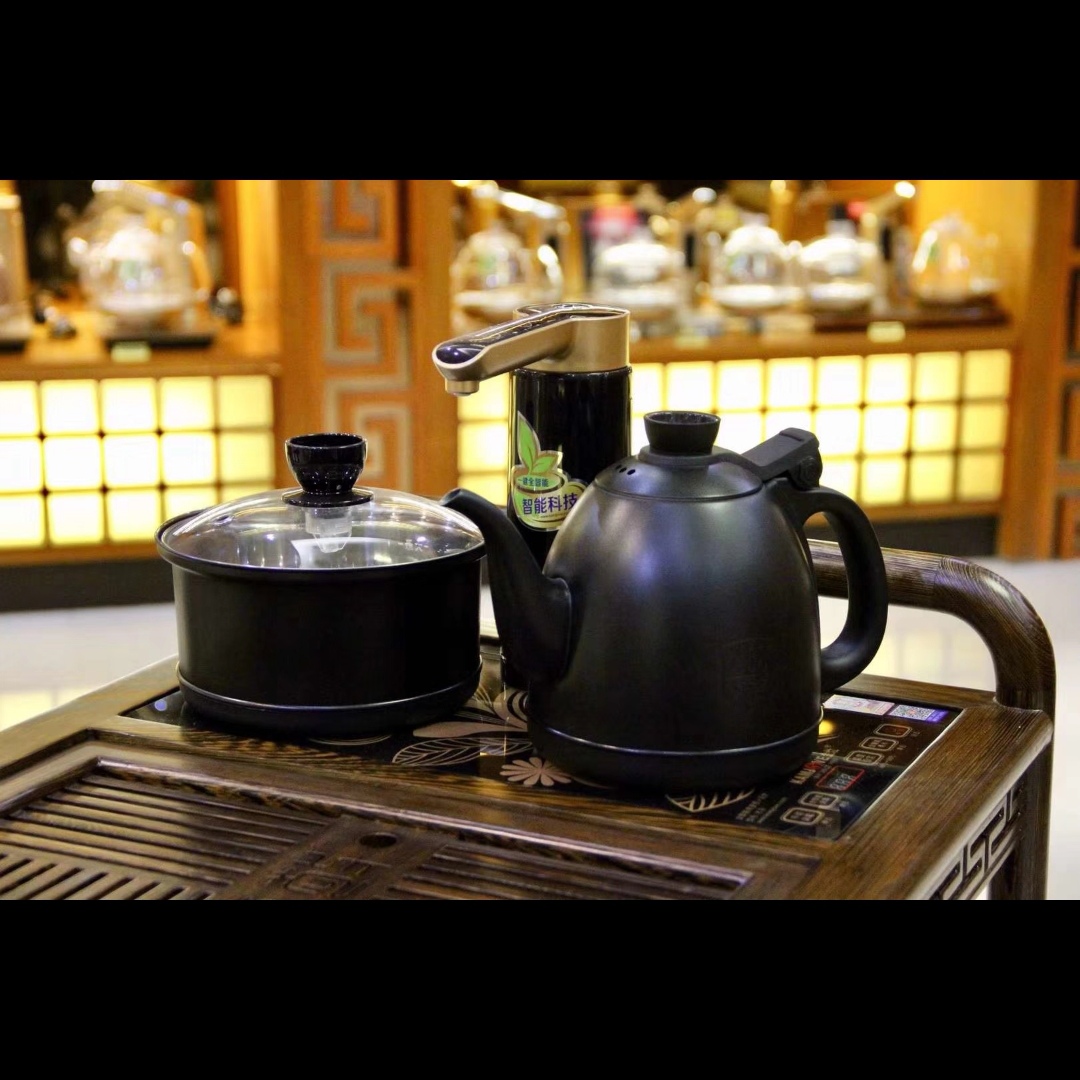 金灶茶具k9黑色限量版全自动电茶炉上,51茶具网www51chajucom