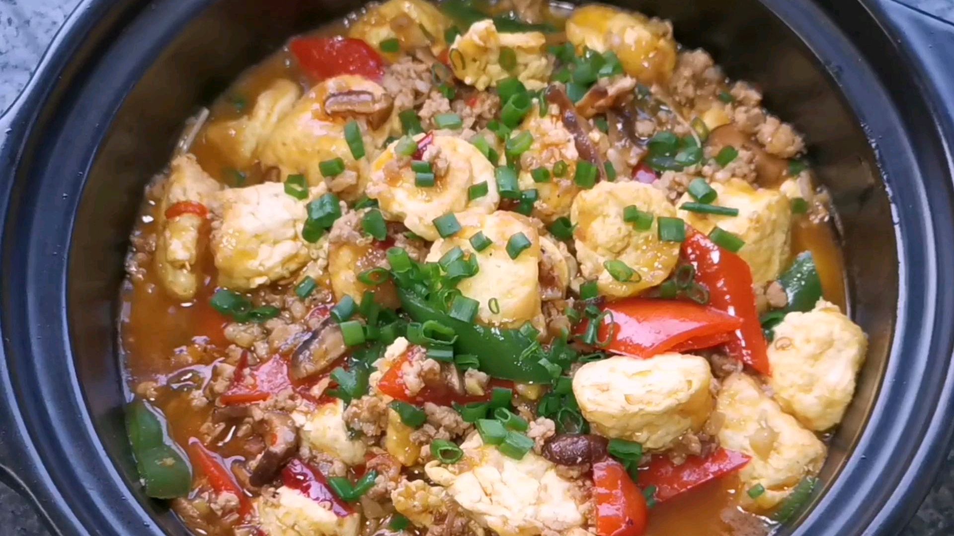 日本豆腐最好吃的做法,外脆里嫩,酱香诱人,出锅老婆孩子吃美了