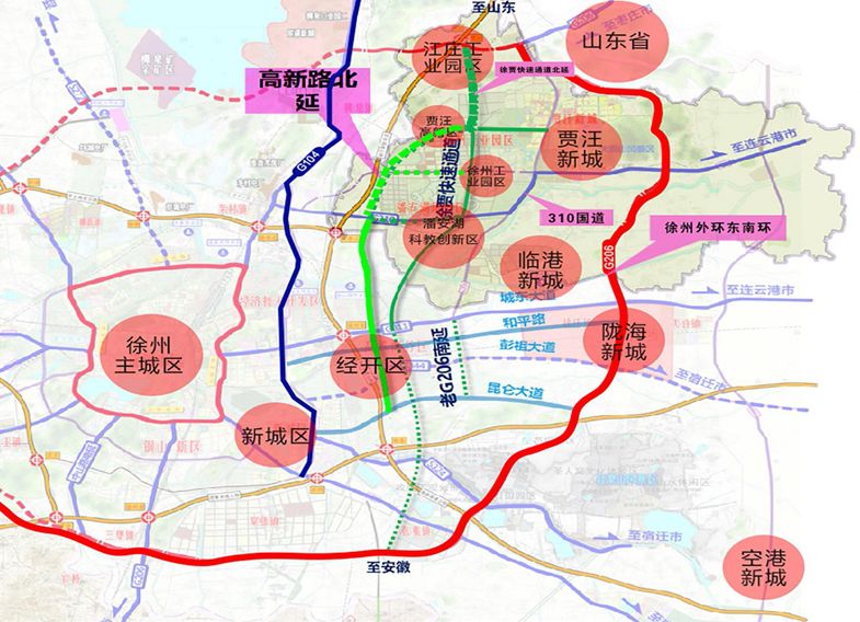 s1号线要来了为实现30分钟融入徐州主城,贾汪将重点实施这些工程