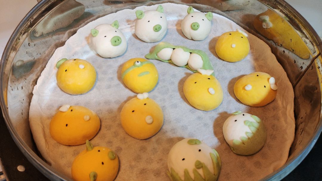 卡通馒头跟普通馒头在操作过程中有什么区别?