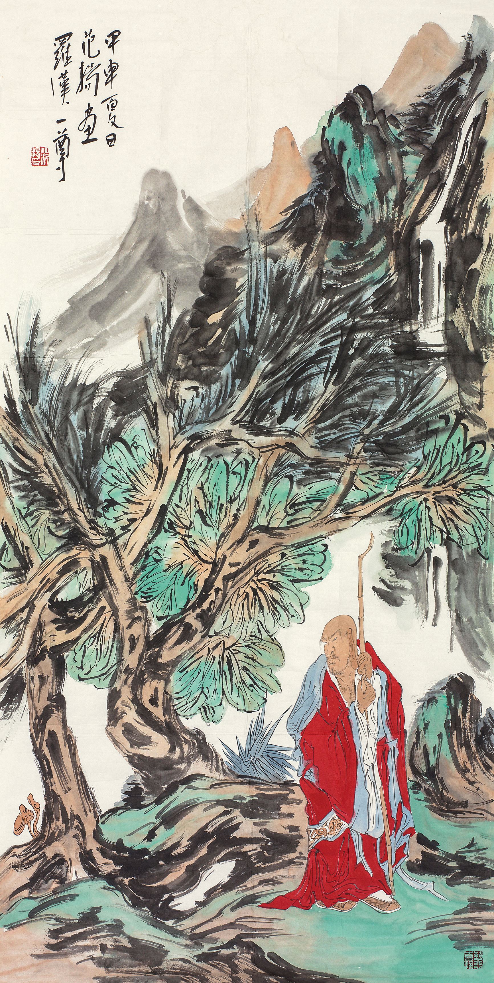 范扬:笔墨功夫到了,就是画个杯子也是好画