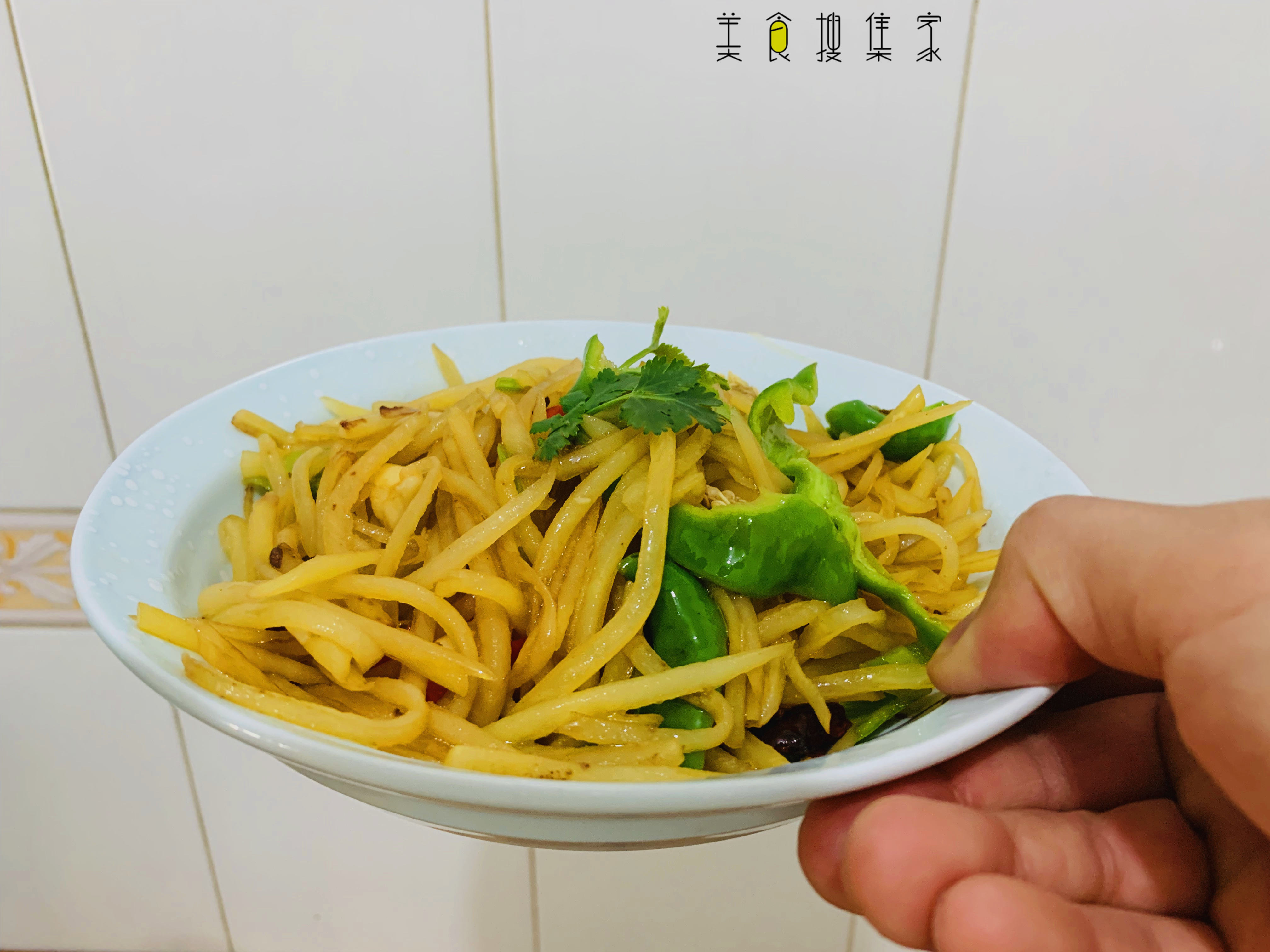 青椒土豆丝:山东人的家常菜,简单易学,美味可口