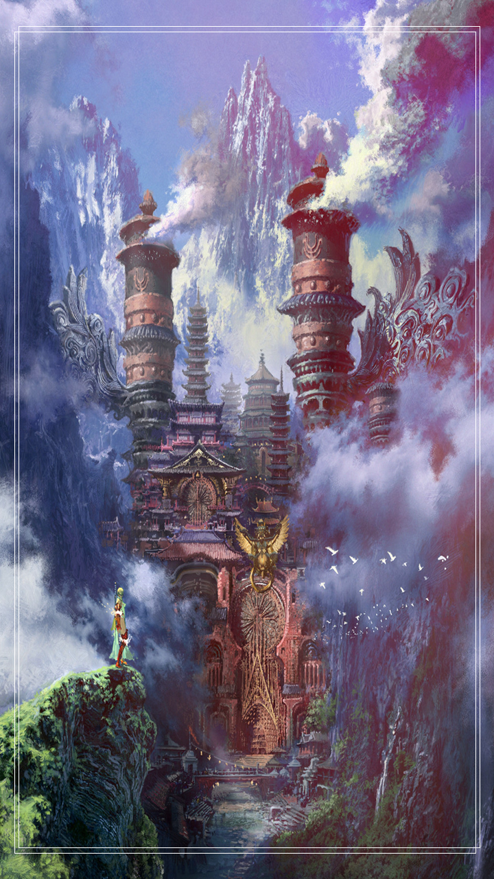 福利安利向高清大图:超梦幻cg游戏场景截屏欣赏