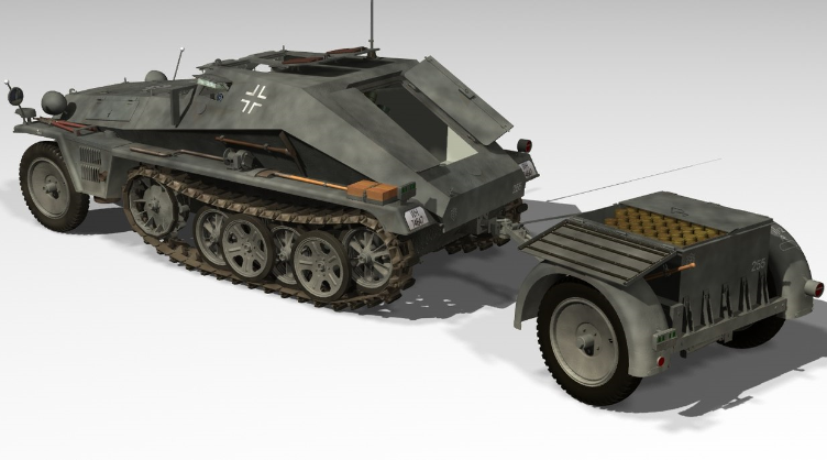 sdkfz 265是德国人第一款专为以指挥车为目的制造的装甲,旨在为坦克