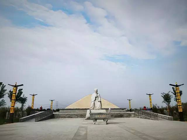 访中华李氏发祥地隆尧,观唐祖陵