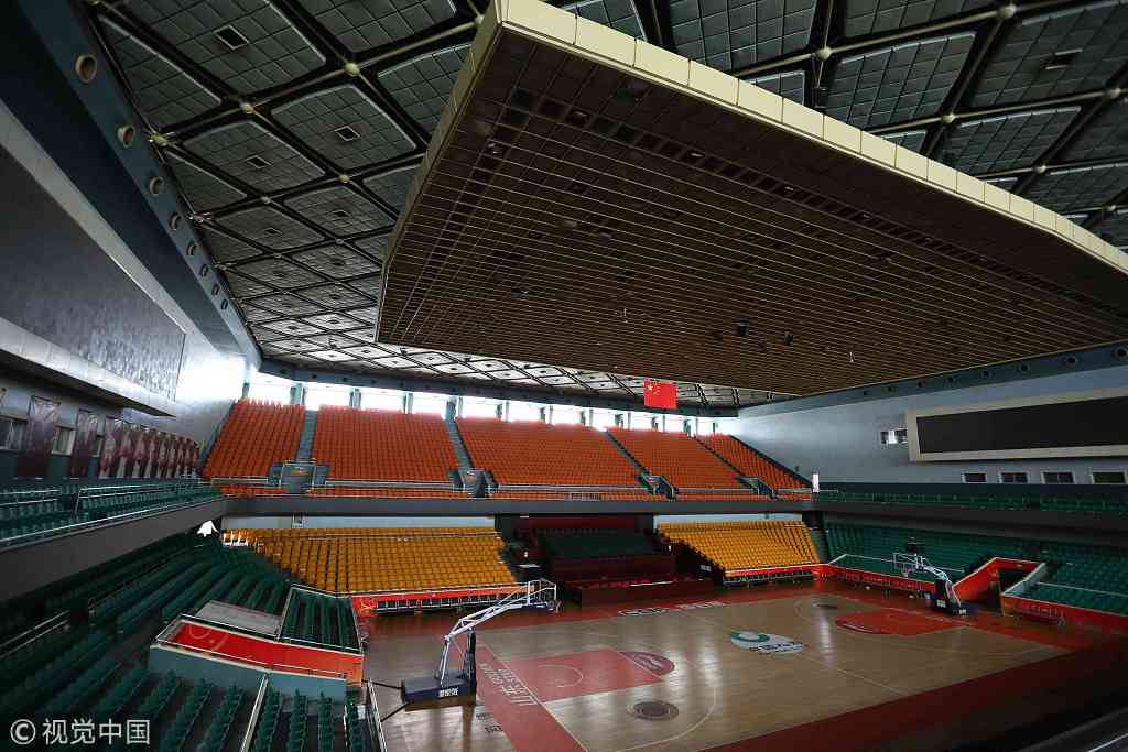 济南奥体中心篮球馆图片