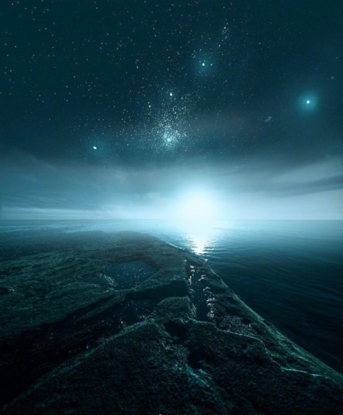 唯美星空图片,一个人的星空最纯粹 转载自百家号作者:lisays