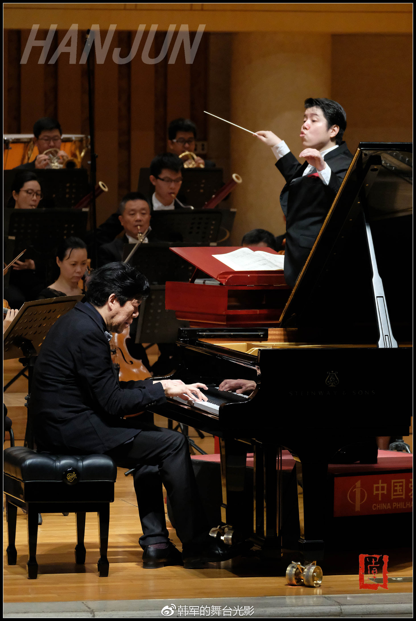 传奇钢琴大师刘孟捷与中国爱乐乐团的勃拉姆斯之夜(演出剧照)