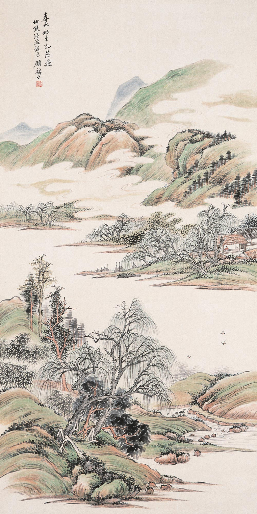 唐·李贺《南园》【图:顾麟士】