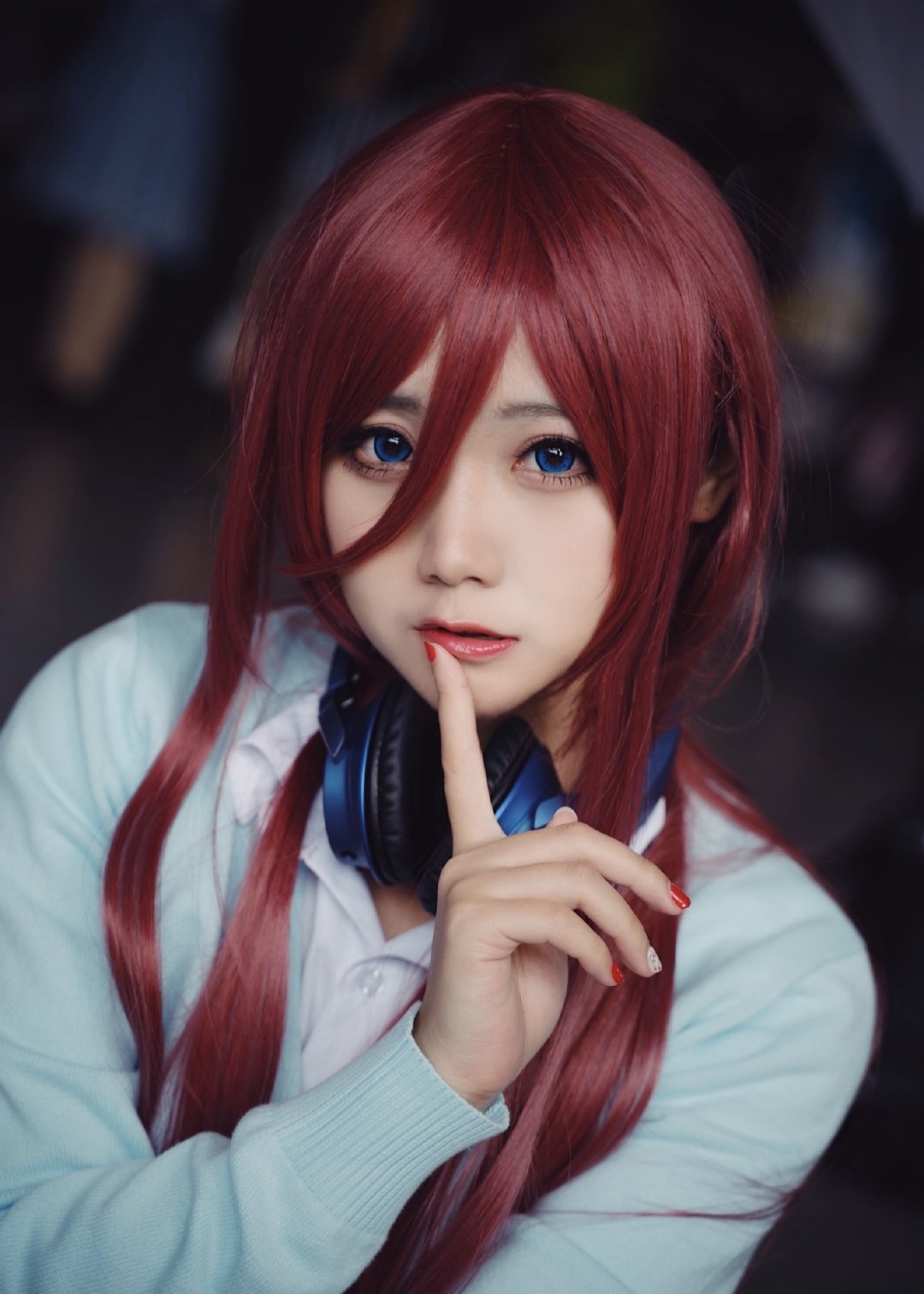 cosplay:中野三玖和她的"黑丝"福利,美丽的三玖让你一饱眼福