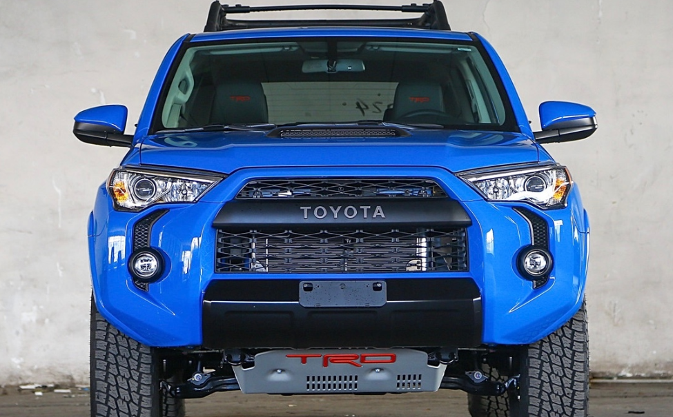 2019款豐田4runner trd pro前臉 轉載自百家號作者:攝影靚圖