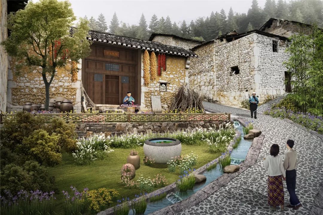 贵州省安顺市杨武乡美丽乡村建设项目景观设计作品