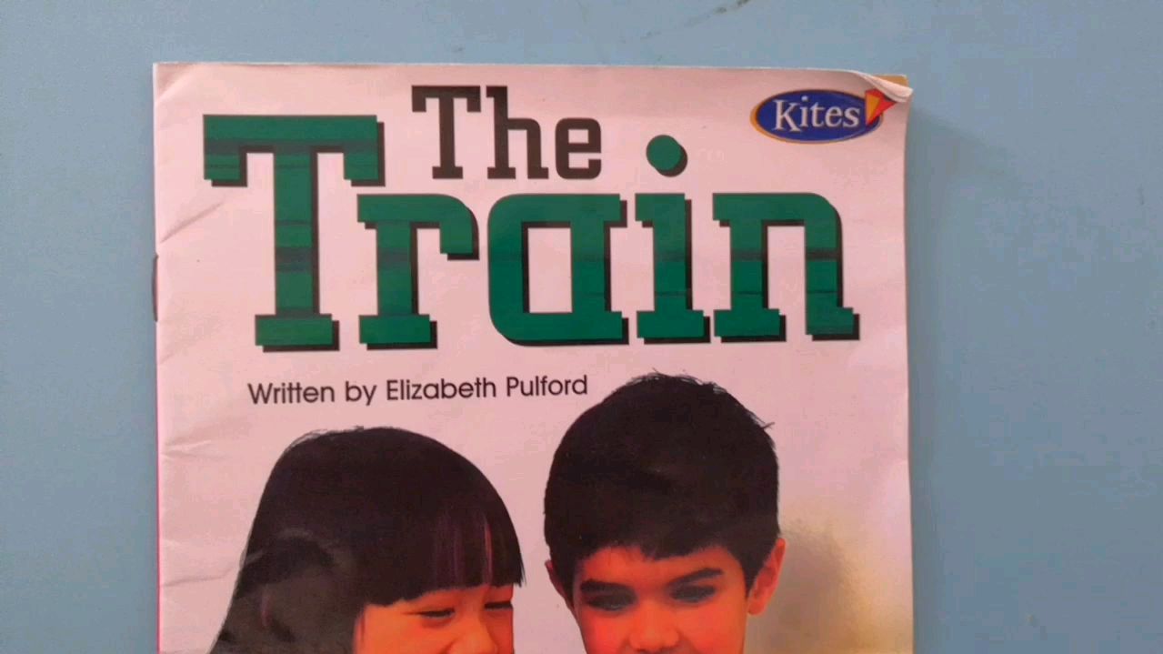 [图]幼儿英语故事绘本精讲《The train》英语分级读物 英语启蒙早教