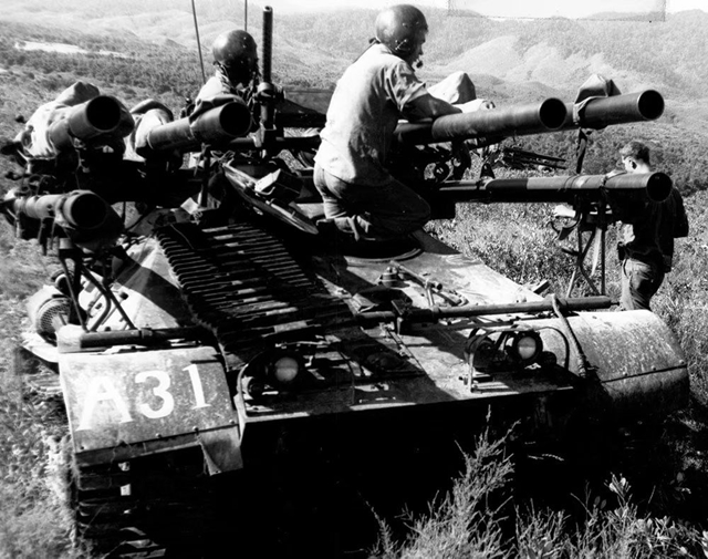 毫无装甲保护的m56蝎式自行火炮,因为太怂,越战期间很少有伤亡