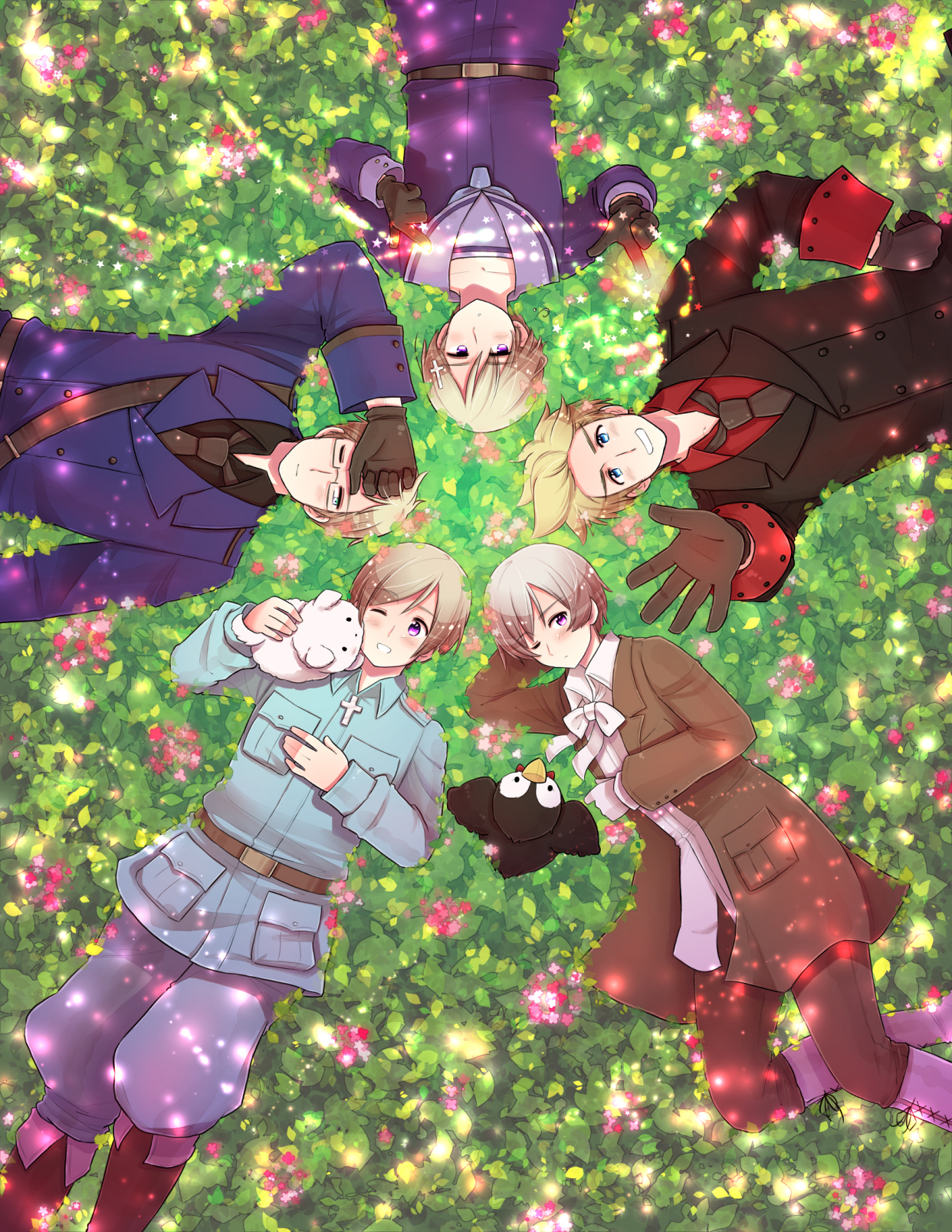 黑塔利亚美图搬运:全员向