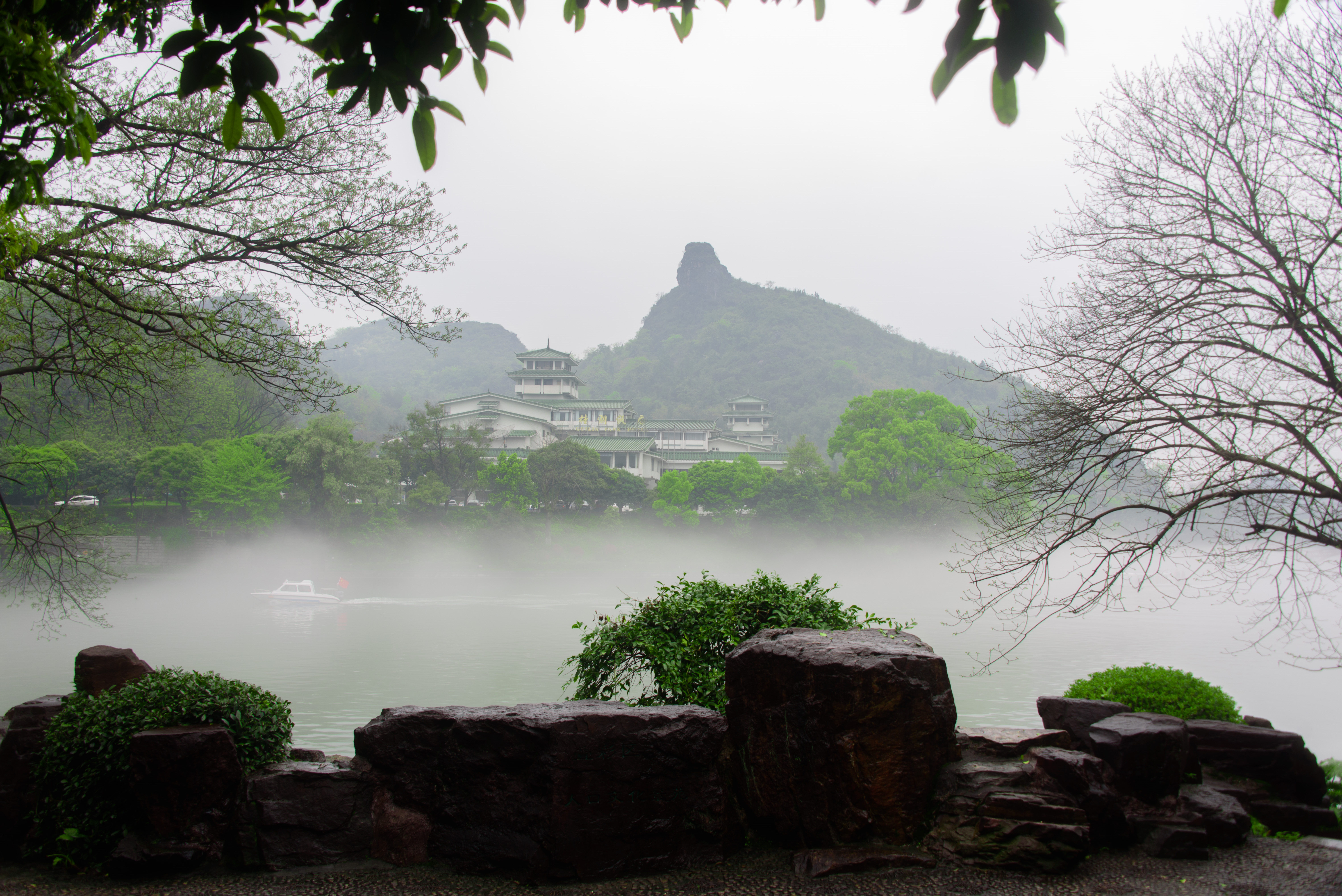 三月南风天,带来的不仅是湿漉漉的墙壁,更是每年只能惊鸿一瞥的云雾