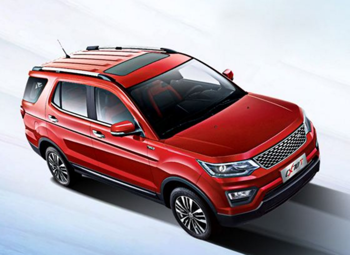 7座suv车型长安欧尚cx70t天擎版,配1.5t 6at,起步价不足11万