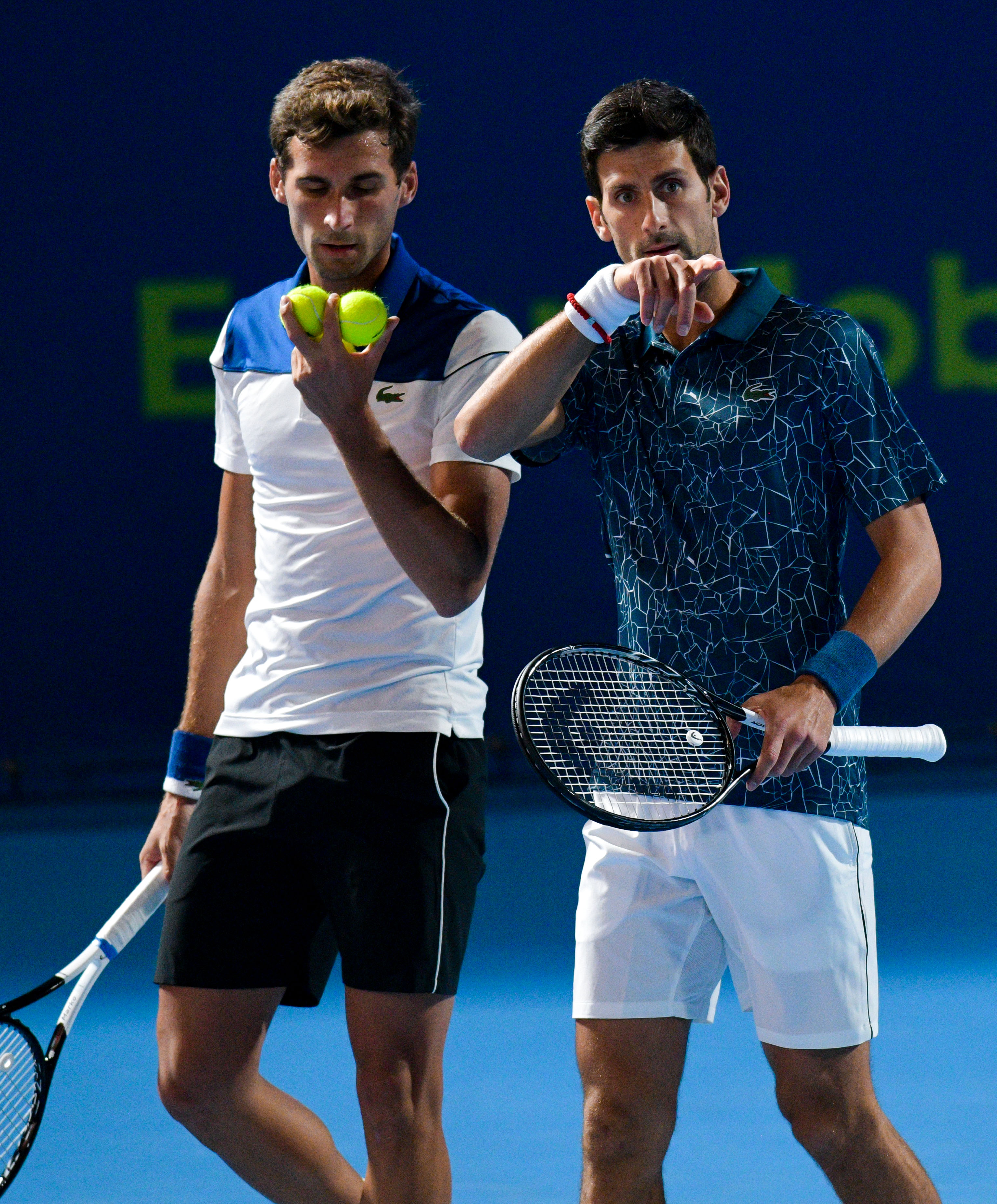 网球——卡塔尔公开赛:焦科维奇兄弟双打首轮晋级