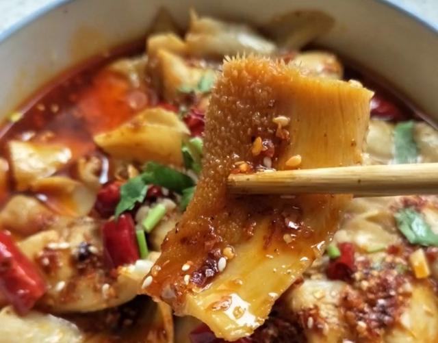 高颜值的麻辣牛肚,在家也能做,真是解馋