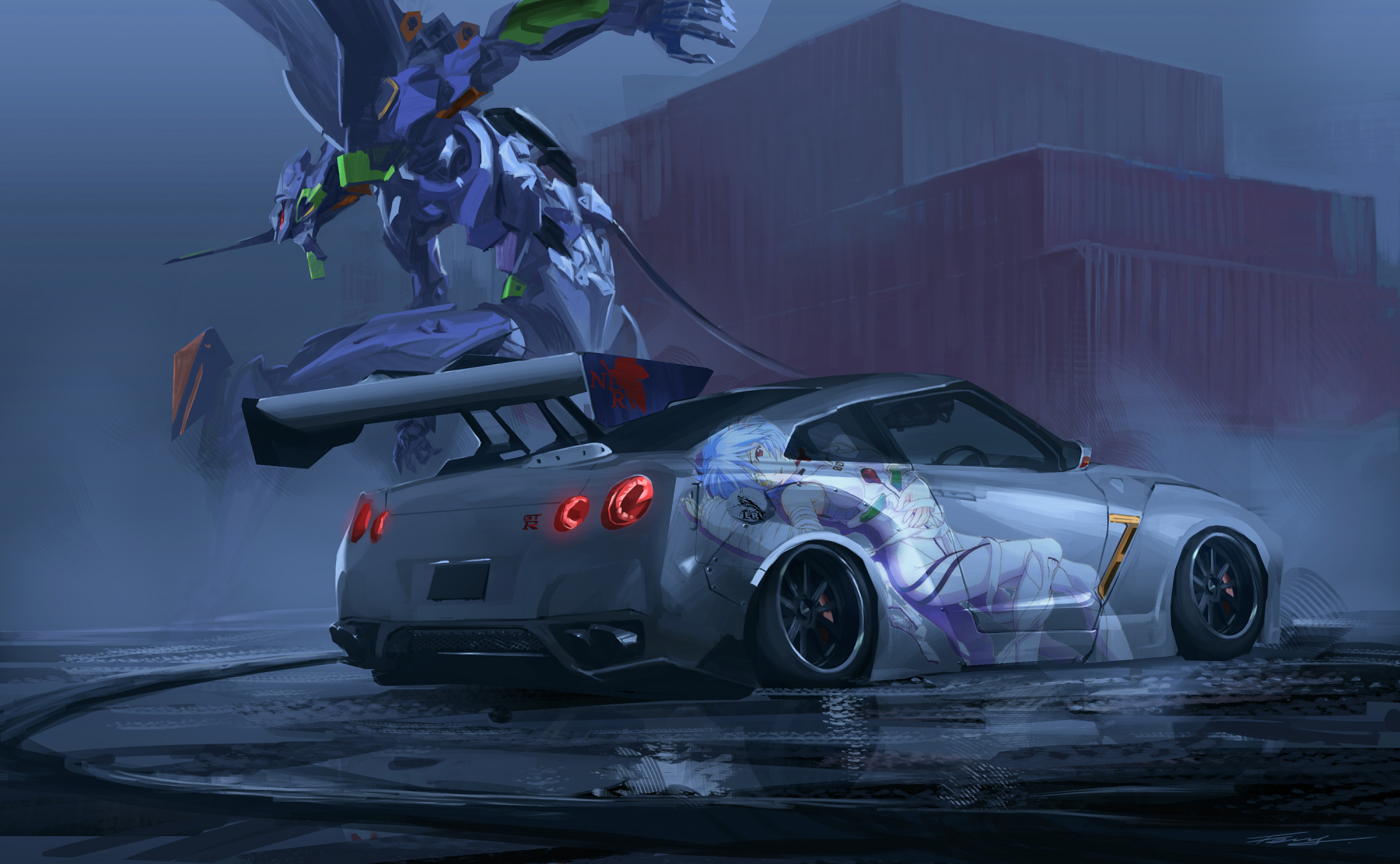 一组相当帅气的机甲机械插画作品欣赏!机甲绘制水平让人佩服!