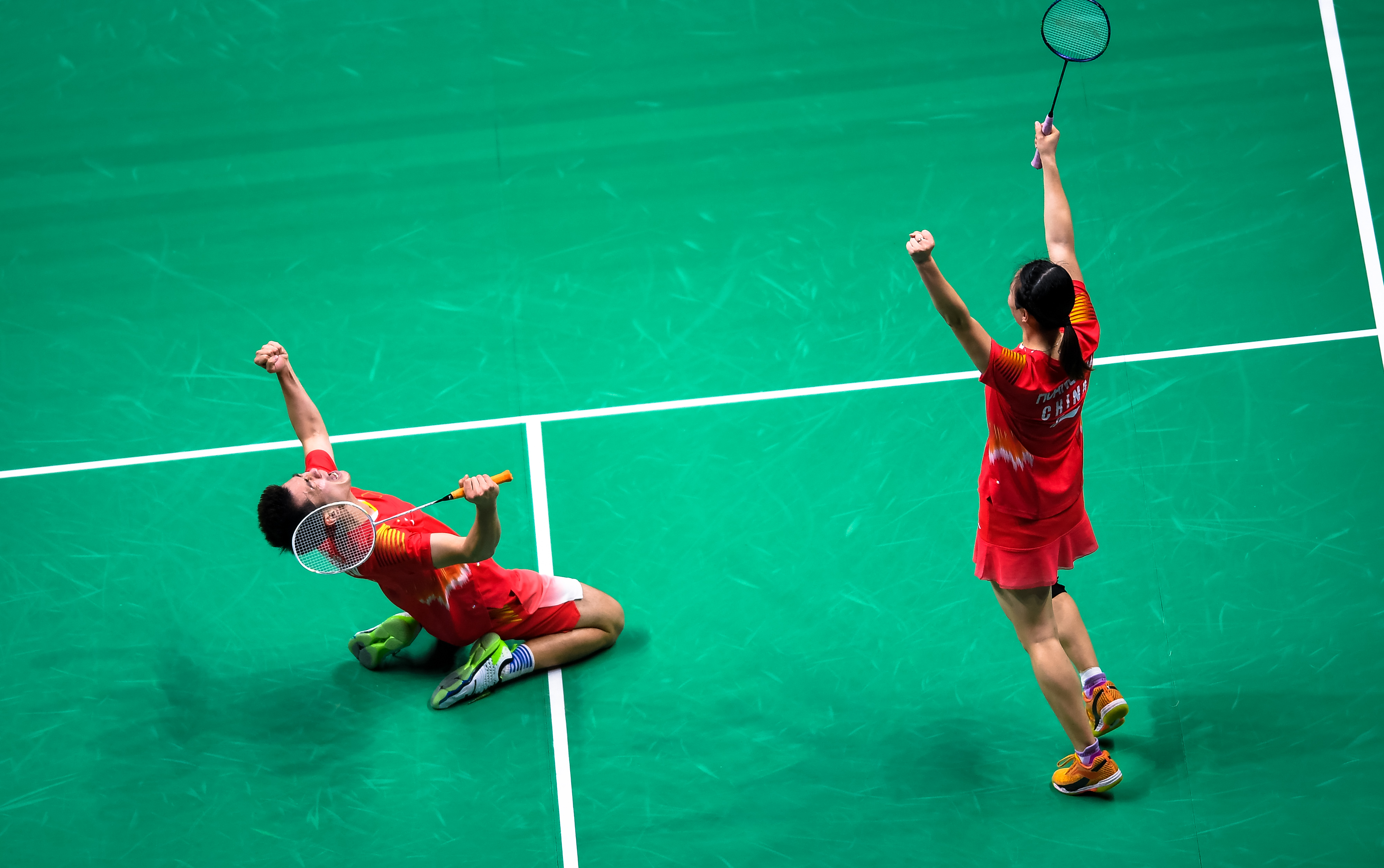 羽毛球——世锦赛:郑思维/黄雅琼夺得混双冠军(24)